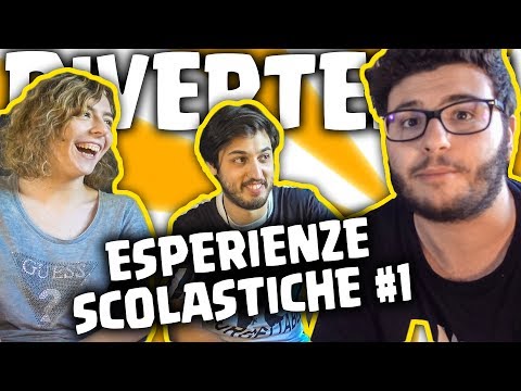 ESPERIENZE SCOLASTICHE DIVERTENTI! #1 - SFONDARE UN MURO A SCUOLA!