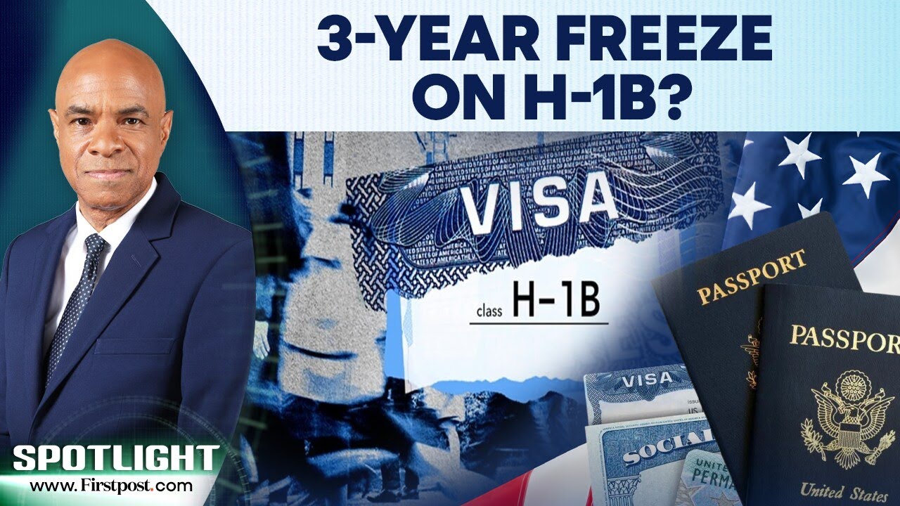US: New Bill Aims H-1B Visa 3-Year Freeze, Reduce Stay Duration | Spotlight | N18G