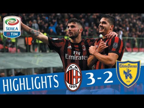Milan - Chievo 3-2 - Highlights - Giornata 29 - Serie A TIM 2017/18