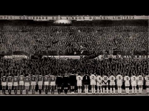 Benfica 2 x 5 Santos 11/10/1962 Campeão Mundial Interclubes - A maior exibição do Santos e de Pelé