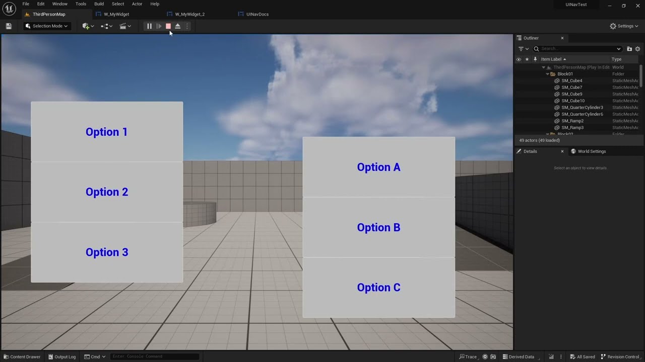 UI Navigation 3.0 Tutorial - Navigation Rules