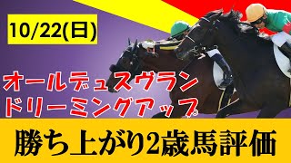 【勝ち上がり2歳馬評価】オルフェ、ドリジャの全妹の子が新馬戦を勝利！！！モレイラ騎手のエスコートで接戦を制す！！！