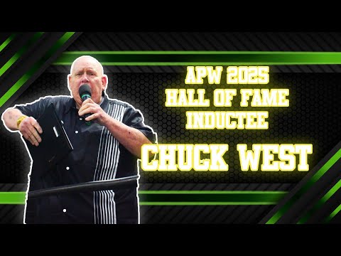 Chuck West APW Hall of Fame Induction