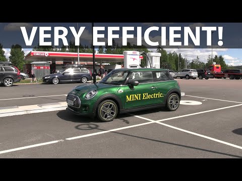  Mini Cooper SE (2020)  range test video