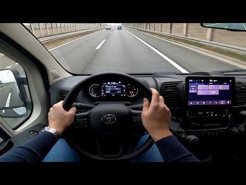 Thumbnail for 2024 Toyota Proace MAX [2.2d, 140 HP] POV Test drive | Full-in depth review (Great van!) CARiNIK by Toyota ProAce Max