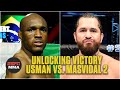 Unlocking Victory: Kamaru Usman vs Jorge Masvidal 2 | UFC 261 | ESPN MMA