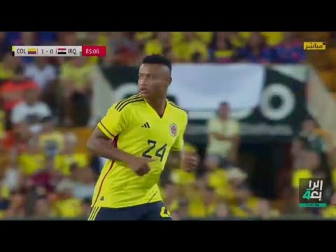 Óscar Cortés Colombia DEBUT vs Irak (16/06/2023)