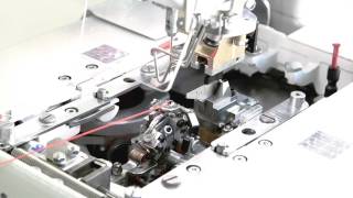 Автомат цепного стежка для изготовления петли с глазком DURKOPP ADLER 581-321 MULTIFLEX video