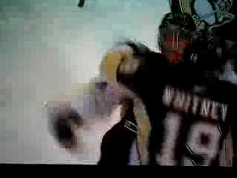 evgeni malkin v.s. capitals big hit on ovechkin