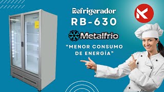 Video de Refrigerador 2 puertas 1039 litros RB630 Metalfro