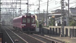 preview picture of video '【近鉄】2680系X82編成(2684F)%鮮魚列車＠法善寺('12/10)'