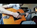 Songe d'Automne - Django Reinhardt & Hubert Rostaing 1947 (gypsy jazz / guitar solo transcription)