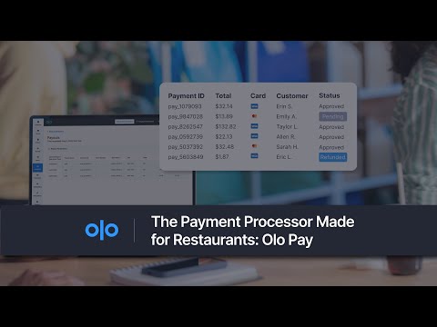 The Payment Processor Made for Restaurants: Olo Pay
