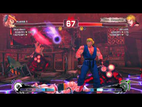 SSF4 AE: Skapoleon(Adon) vs lilsicx66(Ken) - HD 720p