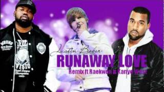 Kanye West ft. Justin Bieber and Raekwon  -Runaway Love Remix  [ Music Video] 2010