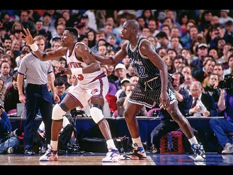Patrick Ewing vs Shaquille O'Neal / January 4, 1994 / New York Knicks vs Orlando Magic