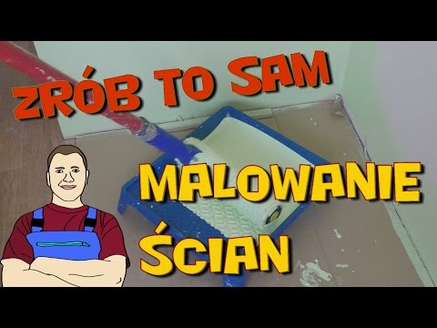 How to paint the walls in a room