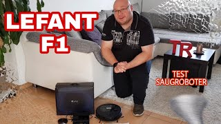 Lefant F1 Saugroboter mit Wischfunktion im Test Review Lefant F1 tornado vacuum cleaner