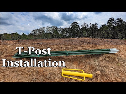 Installing and Removing T-Posts Installing and Removing T-Posts