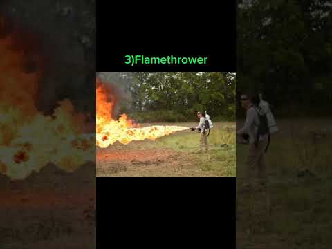 Which Weapon Would You Choose For Zombie Apocalypse? #shorts #weapons #zombies #zombieapocalypse