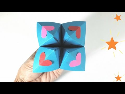 How to make a Paper Fortune Teller