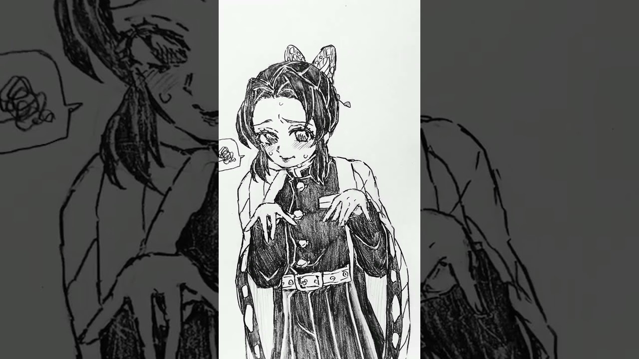 可愛い໒꒰ྀི∩˃ ᵕ ˂∩꒱ྀི১ #鬼滅の刃  #甘露寺蜜璃  #胡蝶しのぶ #illustration