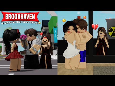 I Fell for him… But my BFF Got Him First!😭 | Roblox | Brookhaven RP🏡