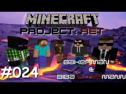 Minecraft Technik SMP - Projekt RET - S03E024 - Erster Besuch im Nether mit Trivolo und Butze Part 2