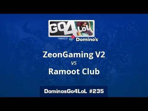ZeonGaming V2 vs. Ramoot Club - Octavos - Domino's Go4LoL #235