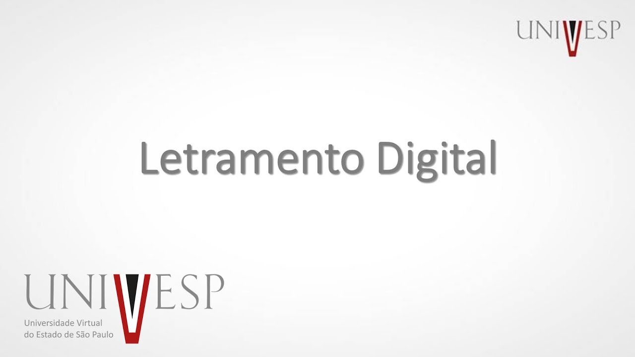 Letramento digital - Aula 1 - Introdução