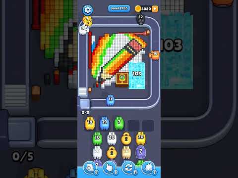 Pixel Flow Level 2765 Walkthrough