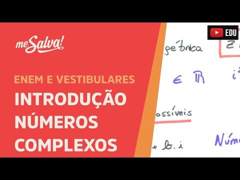 Me Salva! CPX01 - Números complexos - Introdução e forma algébrica