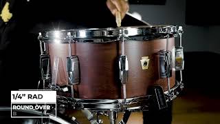 Video thumbnail for Rich & Vintage: Ludwig Legacy Mahogany Snare Showcase | 6.5" x 14" by Ludwig Drums