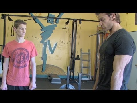 Teen beginners bodybuilding 5x5 strength program