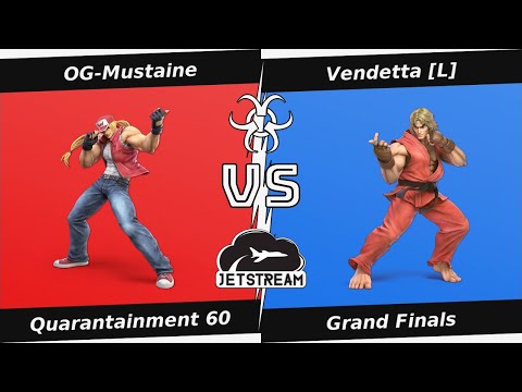 Quarantainment 60 Grand Finals - OG-Mustaine (Terry) Vs Vendetta [L] (Ken) - SSBU