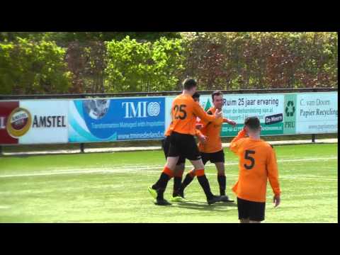 23 april 2016 VV De Meern A2 - PVC A1 com 9-1 Doelpunt Tim (5-0)