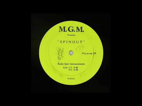 Spinout - Elvis Presley (1966) Vinyl Radio Spot