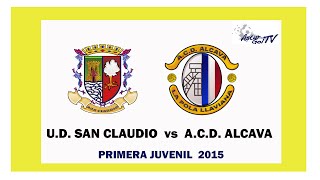 preview picture of video 'Asturgoltv / San Claudio - Alcava / Primera Juvenil 21-03-2015'