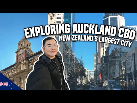 EXPLORING AUCKLAND CBD: NZ’S LARGEST CITY 🇳🇿| Ivan de Guzman