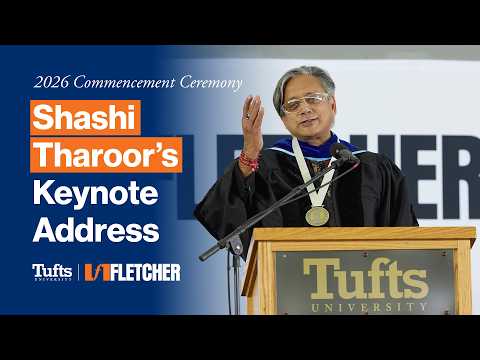 Dr. Shashi Tharoor Addresses the Class of 2026 | Commencement Ceremony