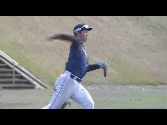 【春季キャンプ】特守を受けるライオンズ・児玉亮涼・山村崇嘉・元山飛優がラスト一周で華麗なプレーを見せる!!  2024年2月9日 埼玉西武ライオンズ