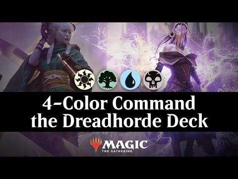 4 Color Competitive Command the Dreadhorde Combo