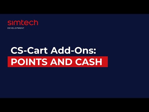 CS-Cart add-ons: Points and Cash