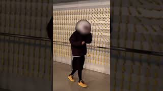 強風体験でスカートが、、