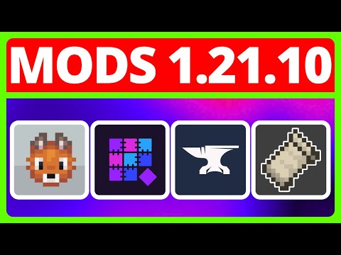 Как скачать и установить моды для Minecraft Java 1.21.10 | Моды Minecraft Java