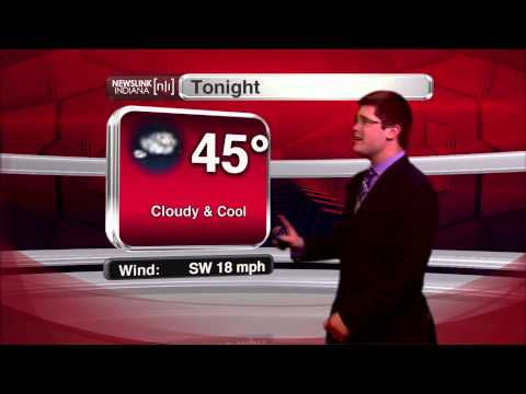 Newslink Indiana Weather March 30, 2015 - Nathan DeYoung
