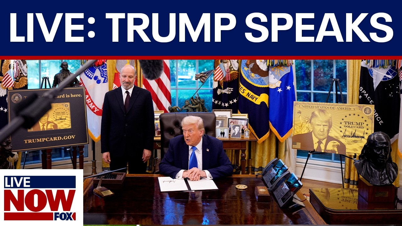 LIVE: President Trump makes announcement from Oval Office