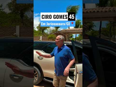 Chegada de Ciro Gomes na cidade de Jijoca de Jericoacoara/CE📍#shorts #eleições2026 #política #ceará