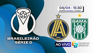 Aparecidense/GO x Gama - Brasileirão Série D 2026 - Ao Vivo