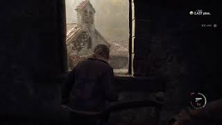 寝る前手前にバイオRe4(北米版)を体験